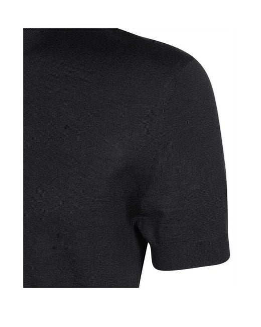 Tom Ford Black Item O-Neck Short-Sleeved T-Shirt for men