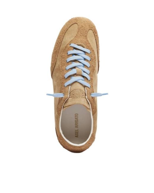 Axel Arigato Brown Daze Runner Suede Sneakers for men