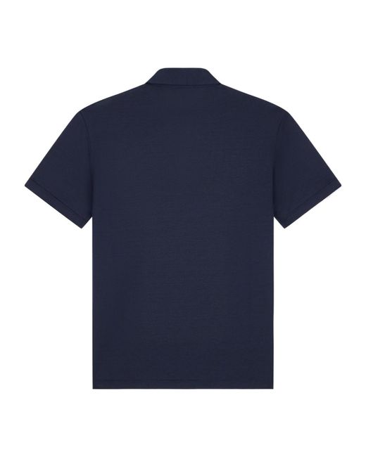 Giorgio Armani Blue Classic Polo Shirt for men