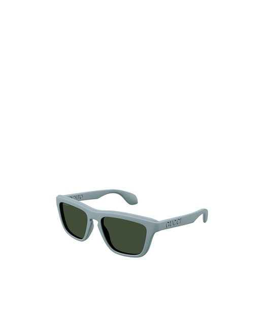 Gucci Green Eyewear Square Frame Sunglasses for men