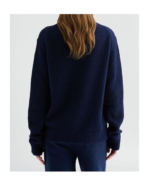 Jil Sander Blue Jil Sande Midweight Crew-Neck Jumper
