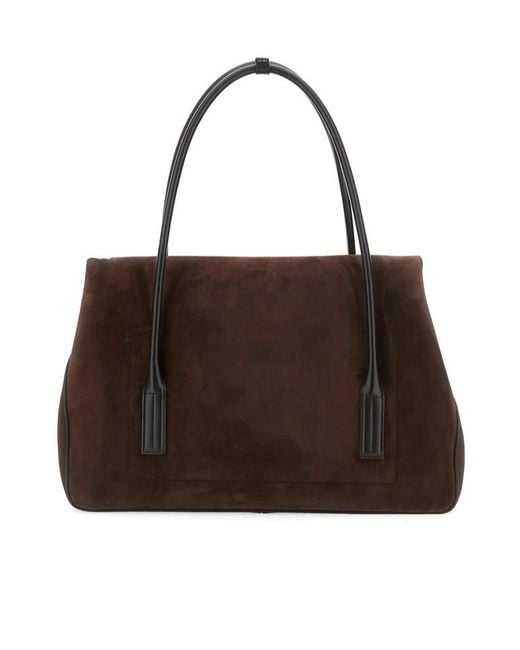 Tom Ford Brown Flap Handbag