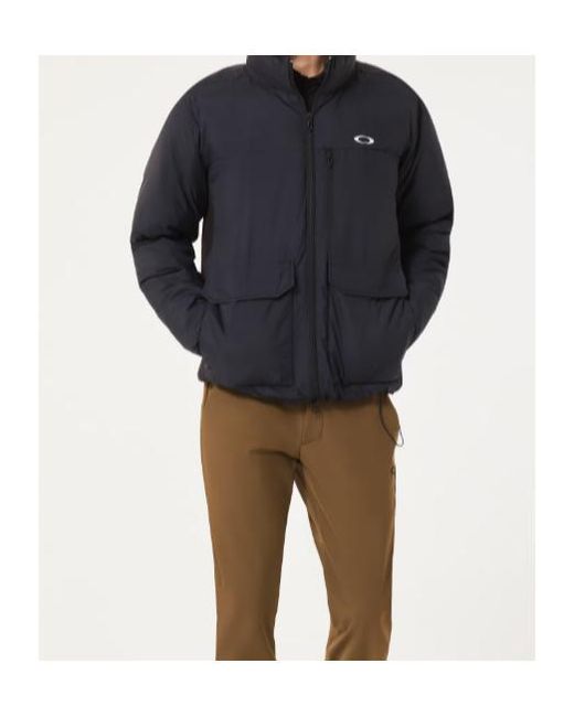 Oakley Blue Supple Padded Jacket for men
