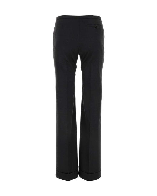 Philosophy Di Lorenzo Serafini Black Pleated Tailored Trousers