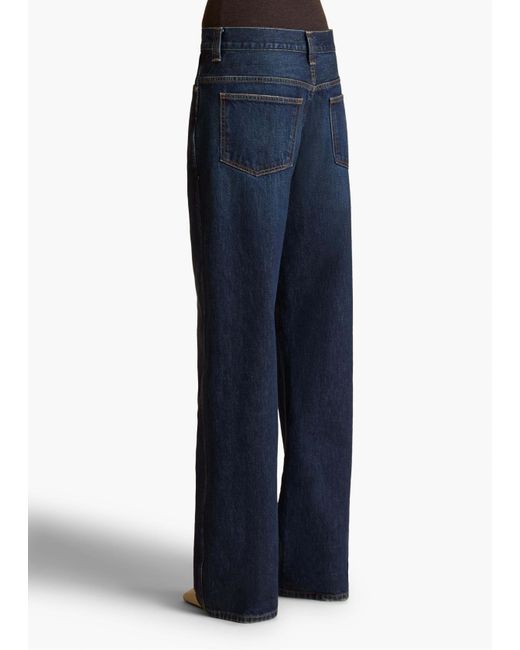 Khaite Blue Bonnie Jeans