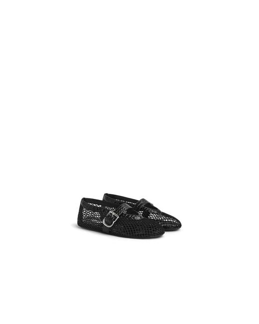 Alaïa Black Ballet Flats