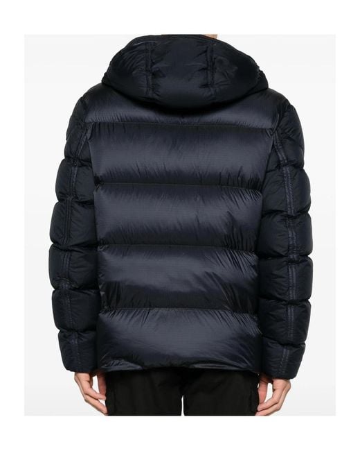 Parajumpers Blue Long-Sleeved Down Jacket for men
