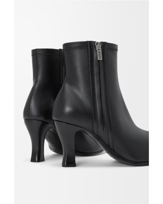 Loewe Black Bobine Ankle Boot