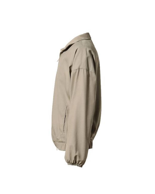 Fear Of God Natural Zip-Up Track Jacket for men
