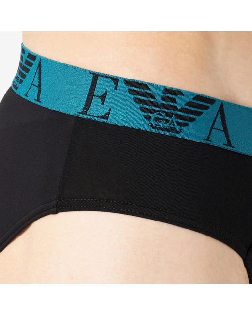 Emporio Armani Blue Logo Underwear for men