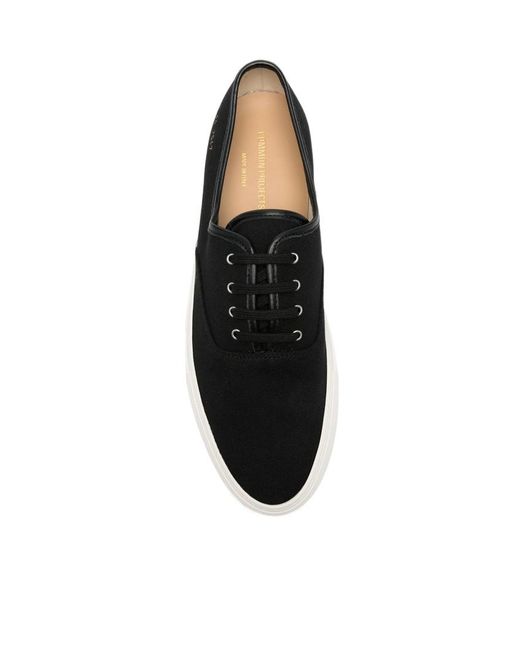 Common Projects Black Round-Toe Sneakers for men