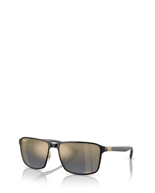 Ray-Ban Gray Full Frame Sunglasses for men