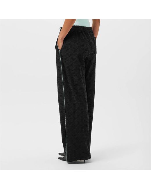 Casablanca Black Logo Patch Sweatpants