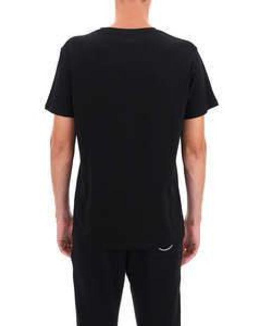 Balmain Black Logo-Print Short-Sleeved T-Shirt for men
