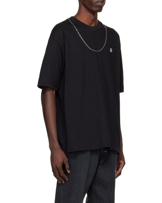 Ambush Black Chain T-Shirt for men
