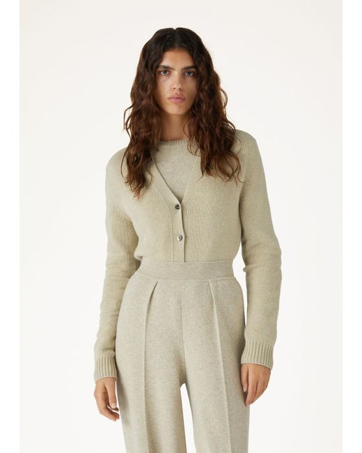 Loro Piana Natural Long-Sleeved Sweater