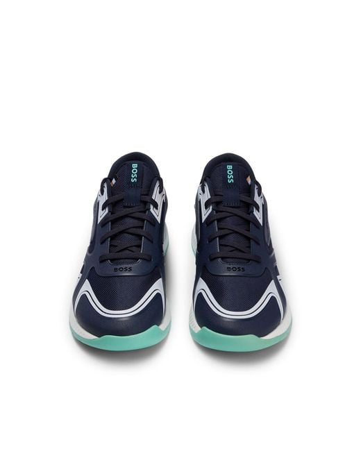 Boss Blue Trendy Casual Running Shoes for men