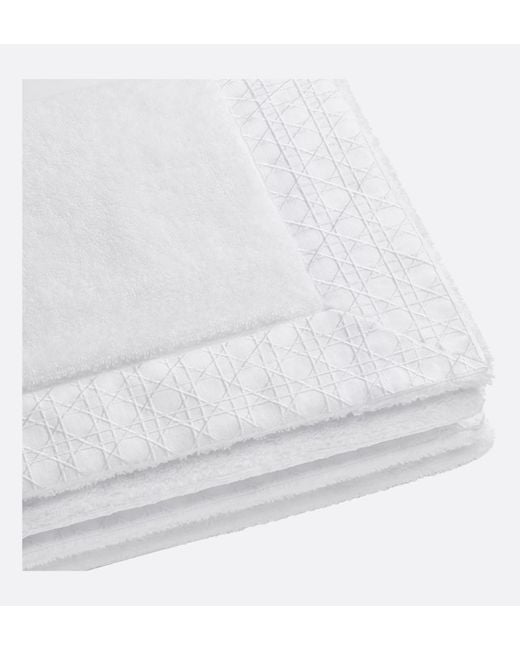 Dior White Bath Mat