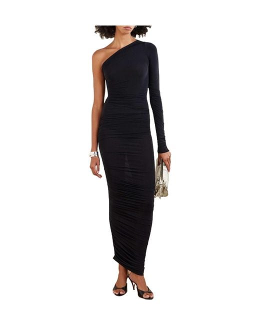 Wolford Blue One-Shoulder Body