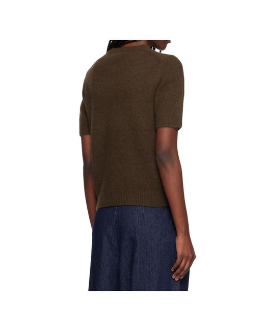 arch4 Black Short-Sleeved Sweater