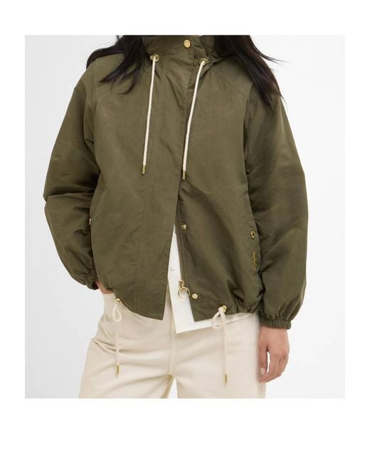 Barbour Green Rain Jacket