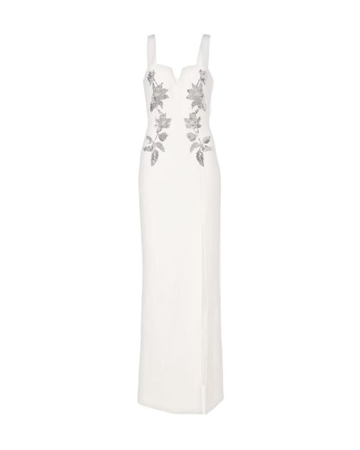 Rebecca Vallance White Bridal Lucilla Embellished Gown