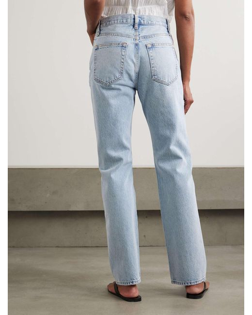 FRAME Blue Belt Loop Jeans