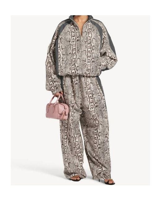 Balenciaga Gray Bodies Tracksuit Jacket