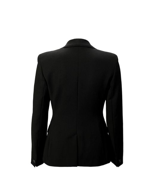 Max Mara Black Lapel Suit Jacket
