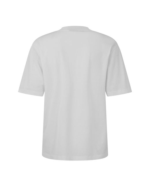 Gucci White Color Block T-Shirt for men