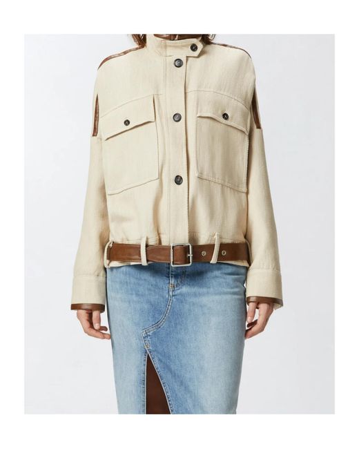 Pinko Natural Light Jackets