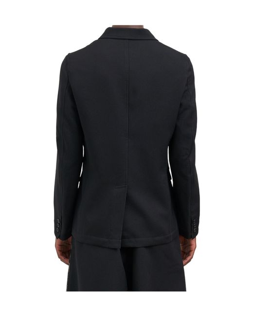 Comme des Garçons Black Collared Jacket for men