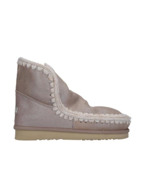 Mou Gray Eskimo 18 Ankle Boots