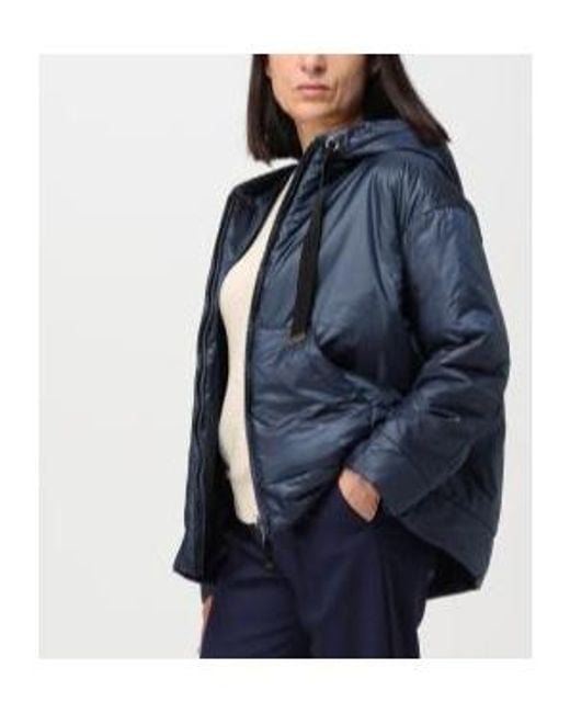 Max Mara Blue Double-Sided Casual Jacket