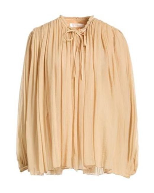 Chloé Natural Solidcolor Longsleeved Shirt