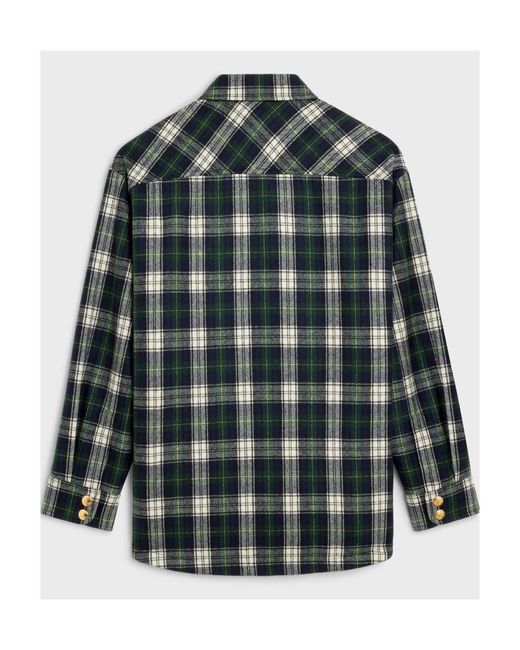 Céline Green Overshirt