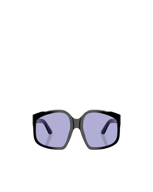Miu Miu Blue Oversized-Frame Sunglasses
