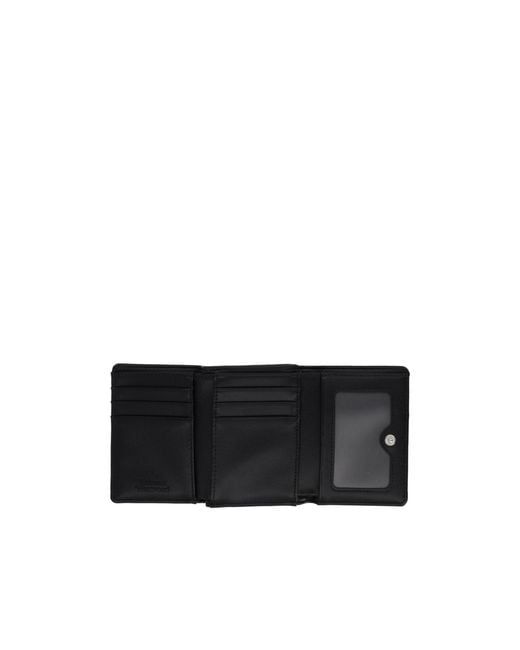 Vivienne Westwood Black Orb Plaque Wallet