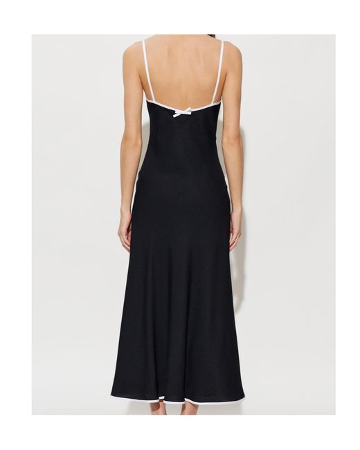 Moschino Black Strappy Dress