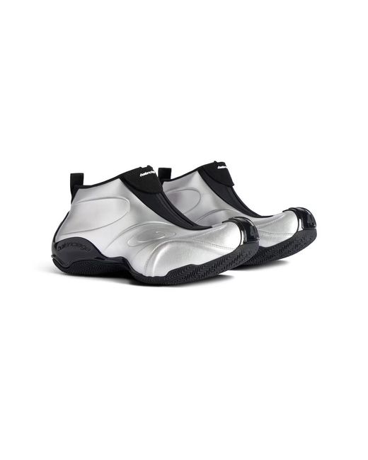 Balenciaga Multicolor Loop Sports Icon Logo Debossed Basketball Sneakers for men