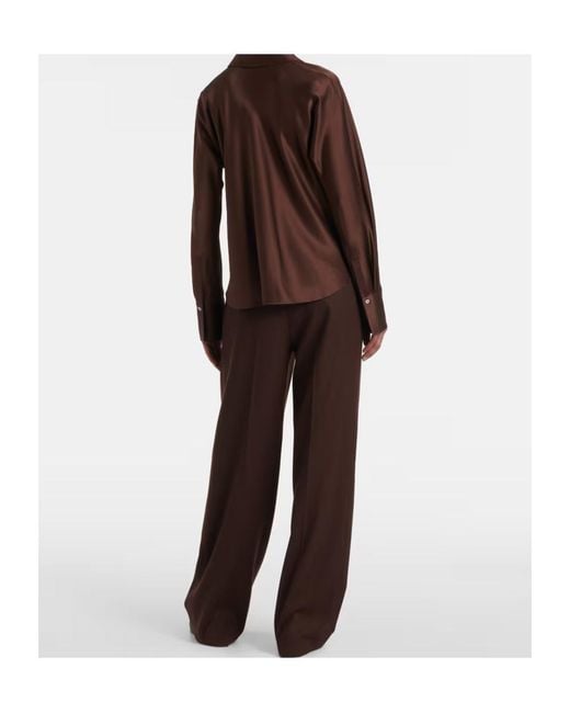 Vince Brown Long Sleeve Shirt