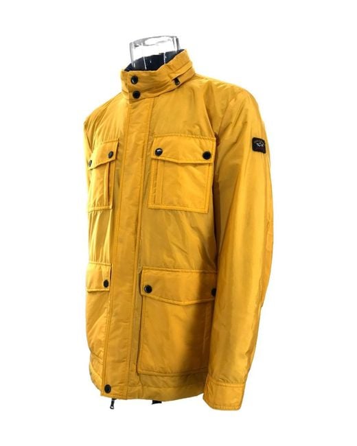 Paul & Shark Yellow Emblem Cotton Suit for men