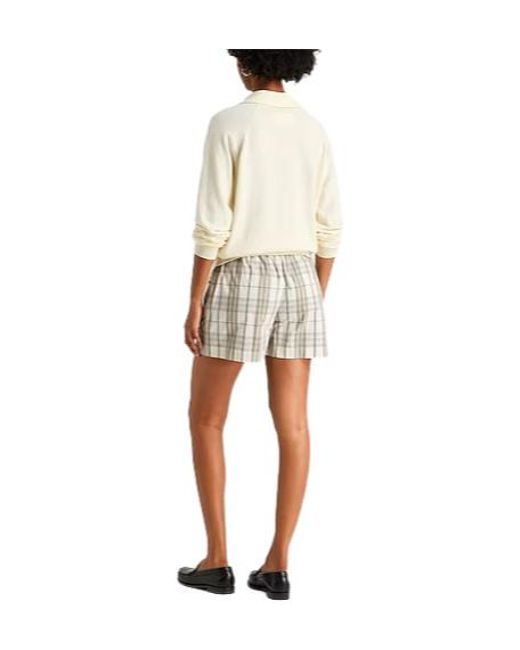 Burberry Natural Shorts & Bermuda Shorts Cotton