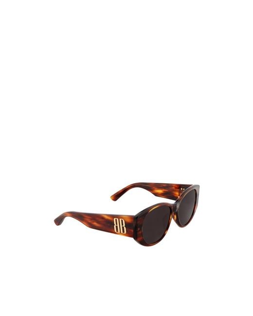 Balenciaga Multicolor Eyewear Nano Round Sunglasses