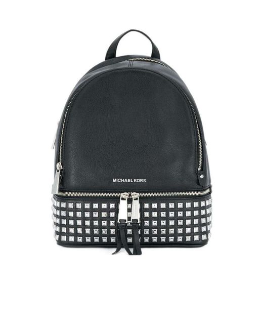 MICHAEL Michael Kors Black Rhea Backpack
