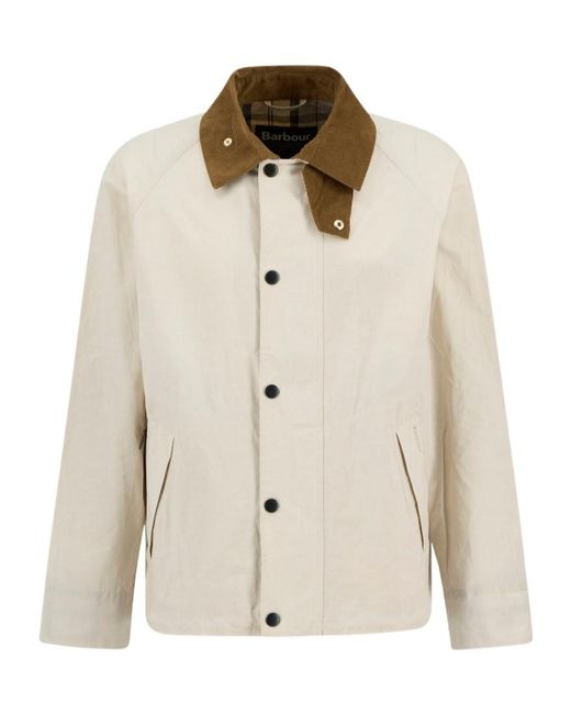 Barbour Natural Icons Corduroy-Collar Jacket for men