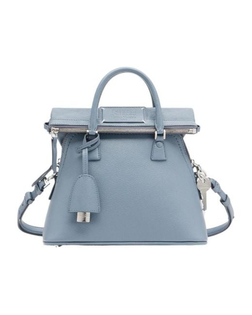 Maison Margiela Blue 5Ac Classique Mini Crossbody Bag