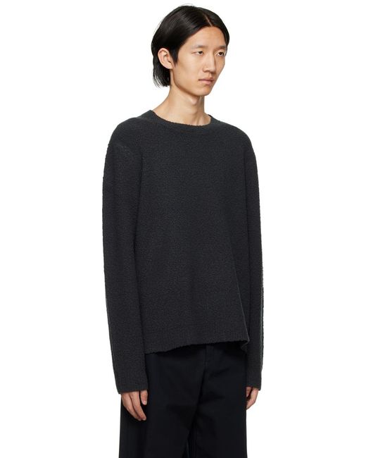 Craig Green Blue Fleece Drop Shoulder Jumper for men