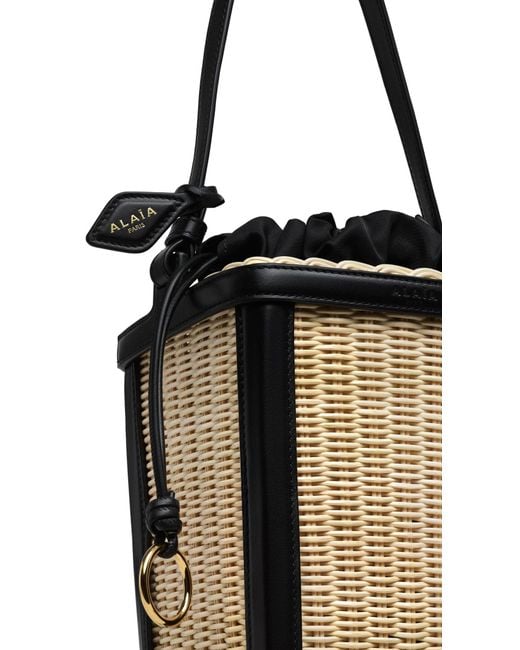 Alaïa Black Bucket Small Bag