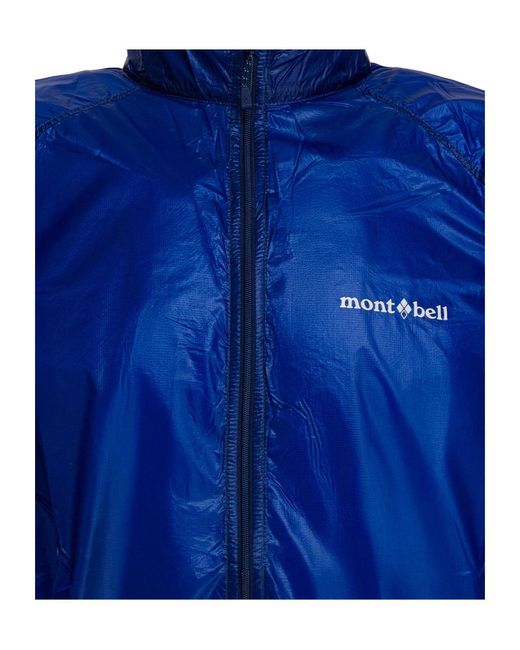 Montbell Blue Logo Regular-Fit Jacket for men